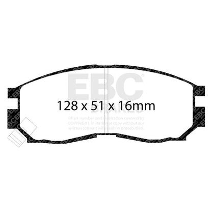 EBC Brakes Pad and Disc Kit (PD11KF1084) Image 4