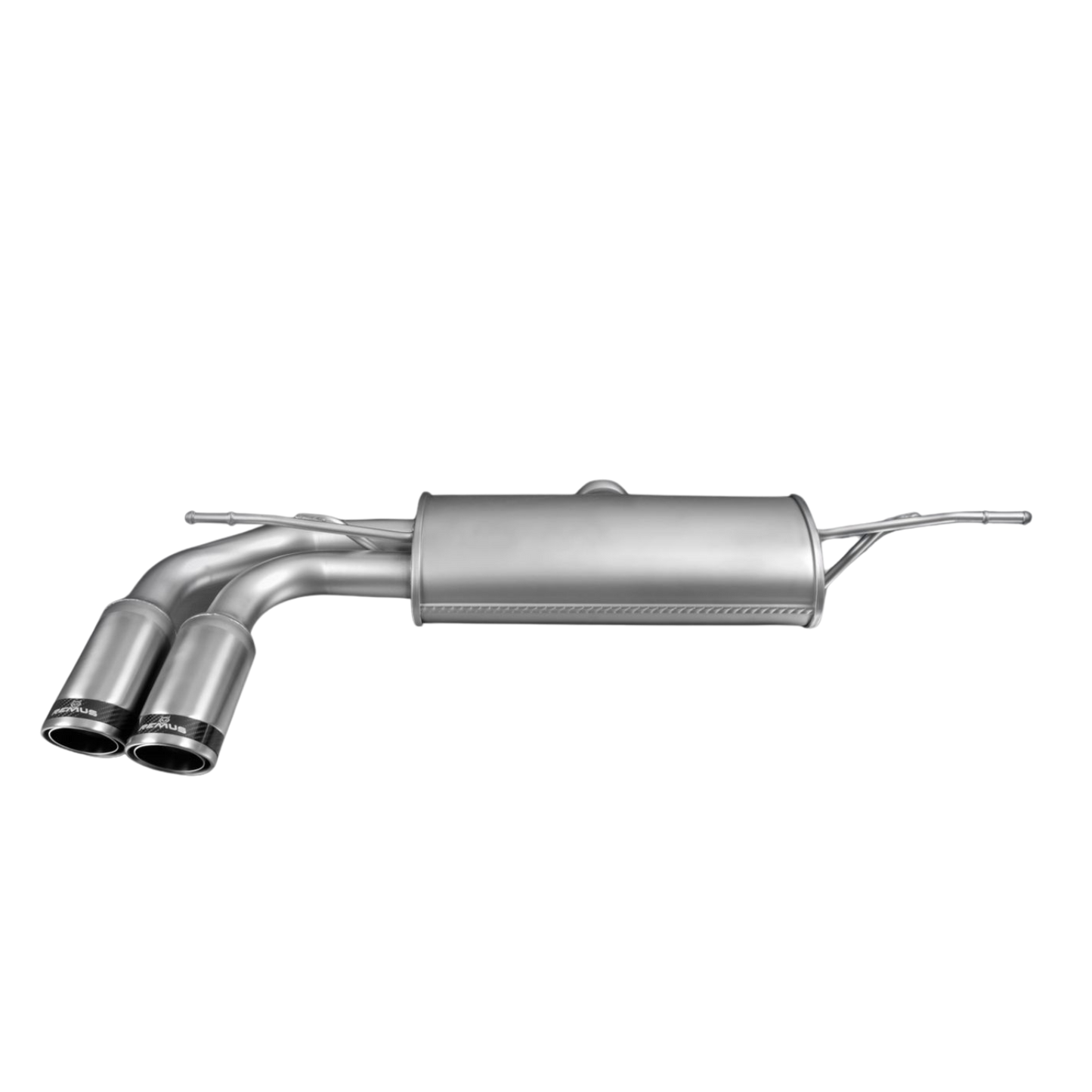 Axle-Back System for VW Golf 7 AU Silencer (954112 1600) | 4x 84mm Full Carbon Tips