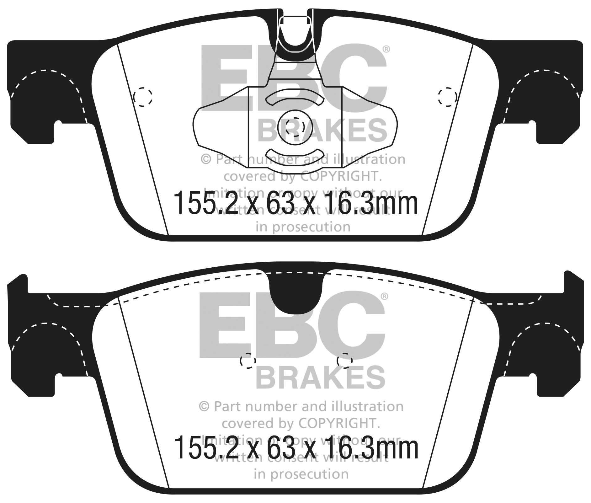 EBC Brakes Pad and Disc Kit (PDKF2411)