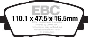 EBC Brakes Pad and Disc Kit (PDKF1018)