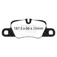 EBC Brakes Pad and Disc Kit (PD04KR366) Image 1