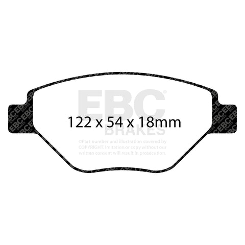 EBC Brakes Pad and Disc Kit (PD16KF111)