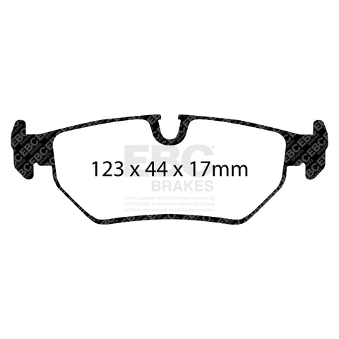 EBC Brakes Pad and Disc Kit (PD12KR010) Image 3