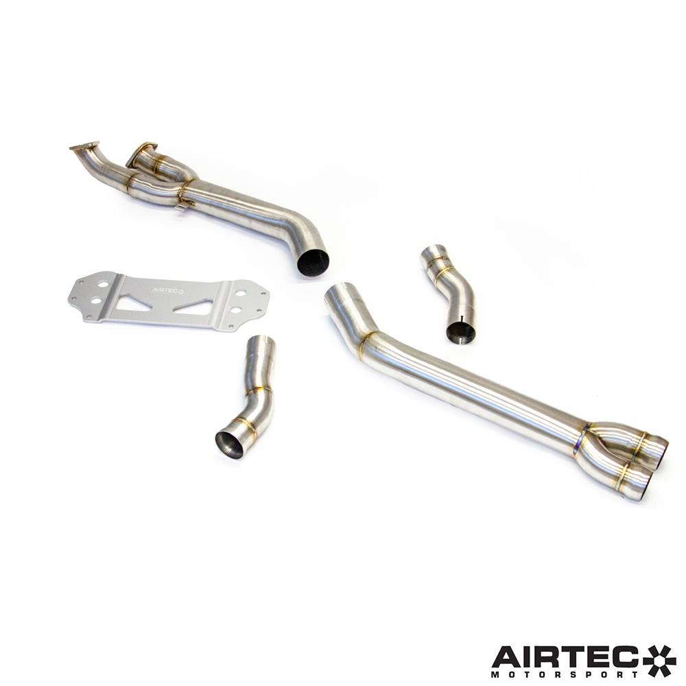 AIRTEC Motorsport 3.5”  Secondary Cat Bypass for BMW G80 M3 and G82 M4 Image 2