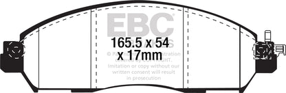 EBC Brakes Pad and Disc Full vehicle Kit (PD40K2621) Image 3