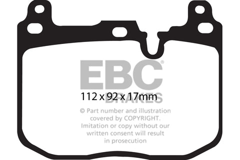 EBC Brakes Pad and Disc Kit (PD04KF1277) Image 4