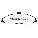 EBC Brakes Pad and Disc Kit (PDKF826) Image 4