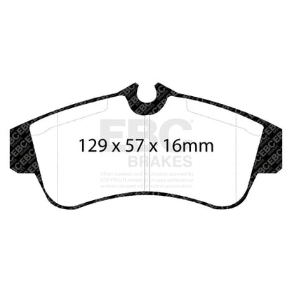 EBC Brakes Pad and Disc Full vehicle Kit (PD40K1379) Image 4