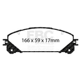 EBC Brakes Pad  and  Disc Kit (PD01KF836) Image 4