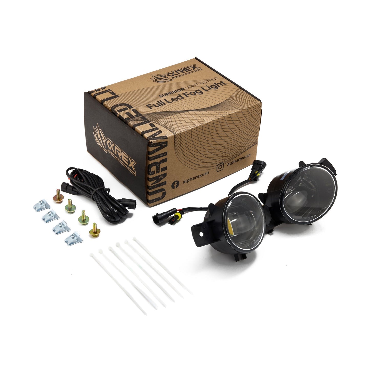 10-11 Infiniti G37 Coupe/Convertible DoubleTap Dual Color LED Projector Fog Lights | AlphaRex