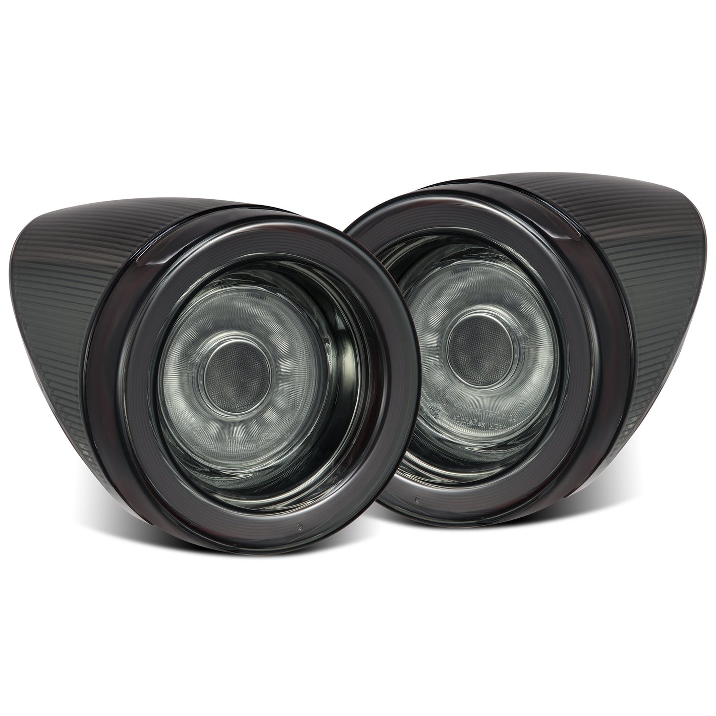 10-15 Ferrari 458 NOVA-Series Prismatic LED Tail Lights Smoke | AlphaRex