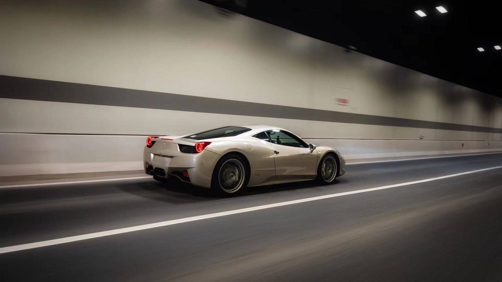 10-15 Ferrari 458 NOVA-Series Prismatic LED Tail Lights Smoke | AlphaRex