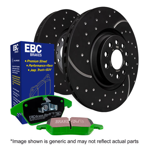 EBC Brakes Pad and Disc Kit (PD11KF1098) Image 1