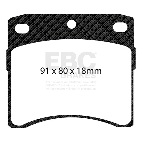 EBC Brakes Pad and Disc Kit (PDKF2068) Image 2