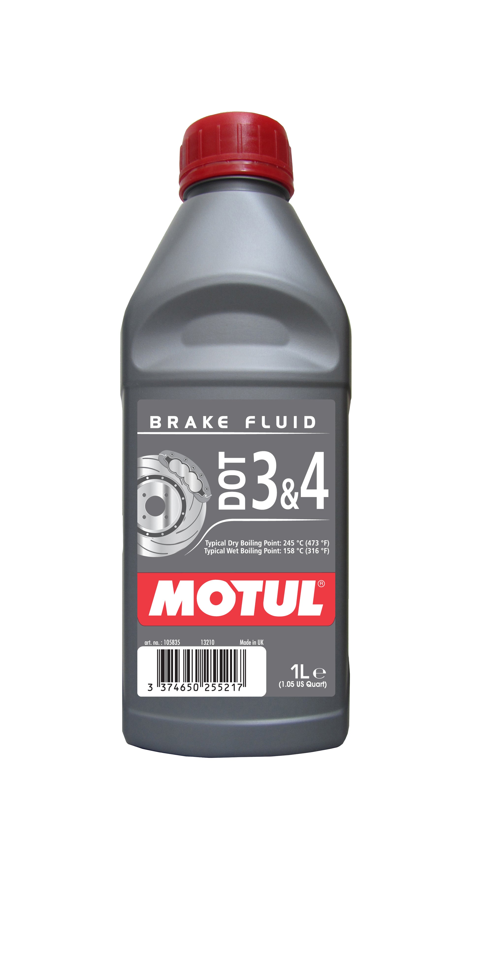 Motul DOT 3 & 4 Brake Fluid – 1 Litre