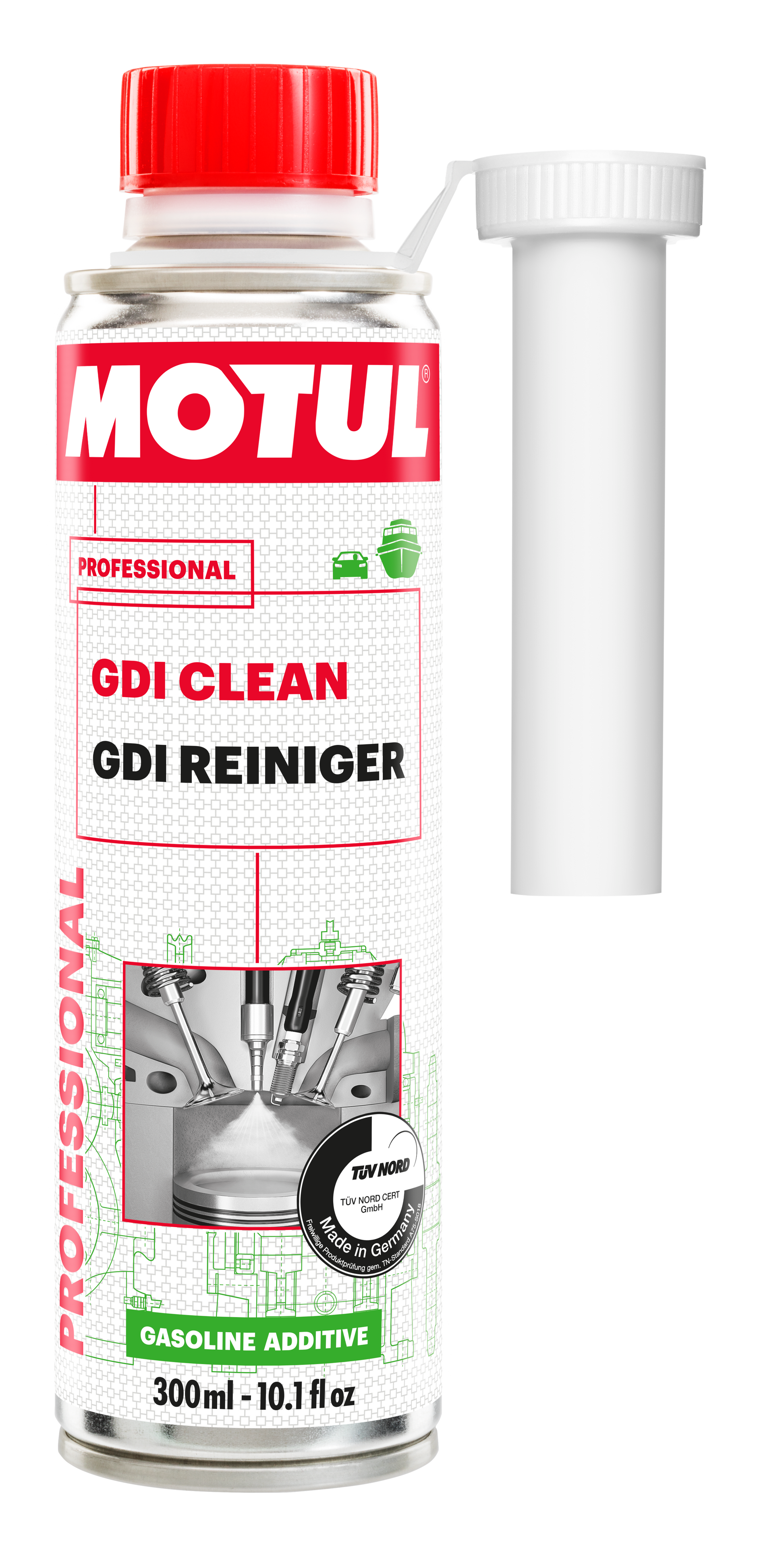Motul GDI Clean 300ml Fuel System Cleaner