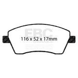 EBC Brakes Pad and Disc Kit (PDKF539) Image 3