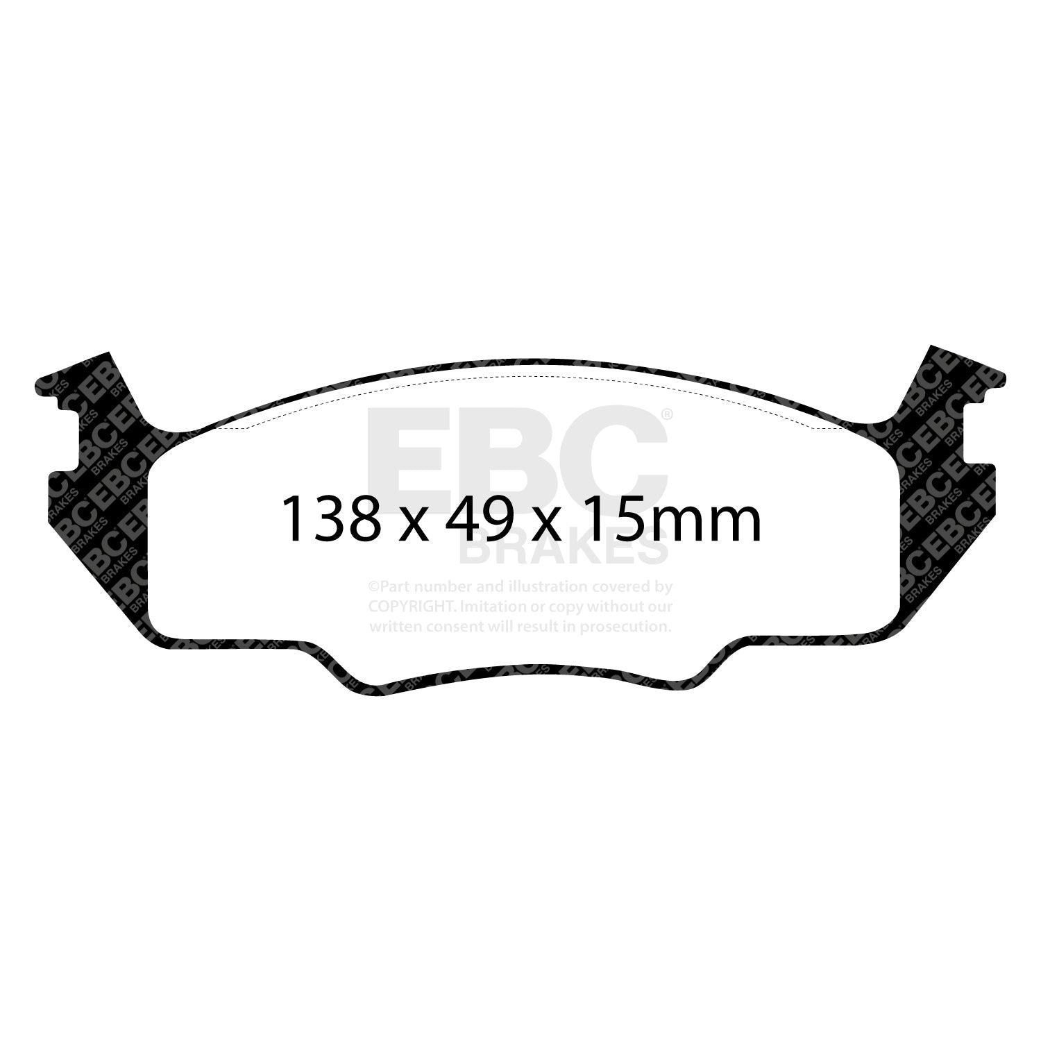 EBC Brakes Pad and Disc Kit (PDKF2091) Image 3