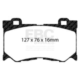 EBC Brakes Pad and Disc Kit (PD04KF718) Image 4