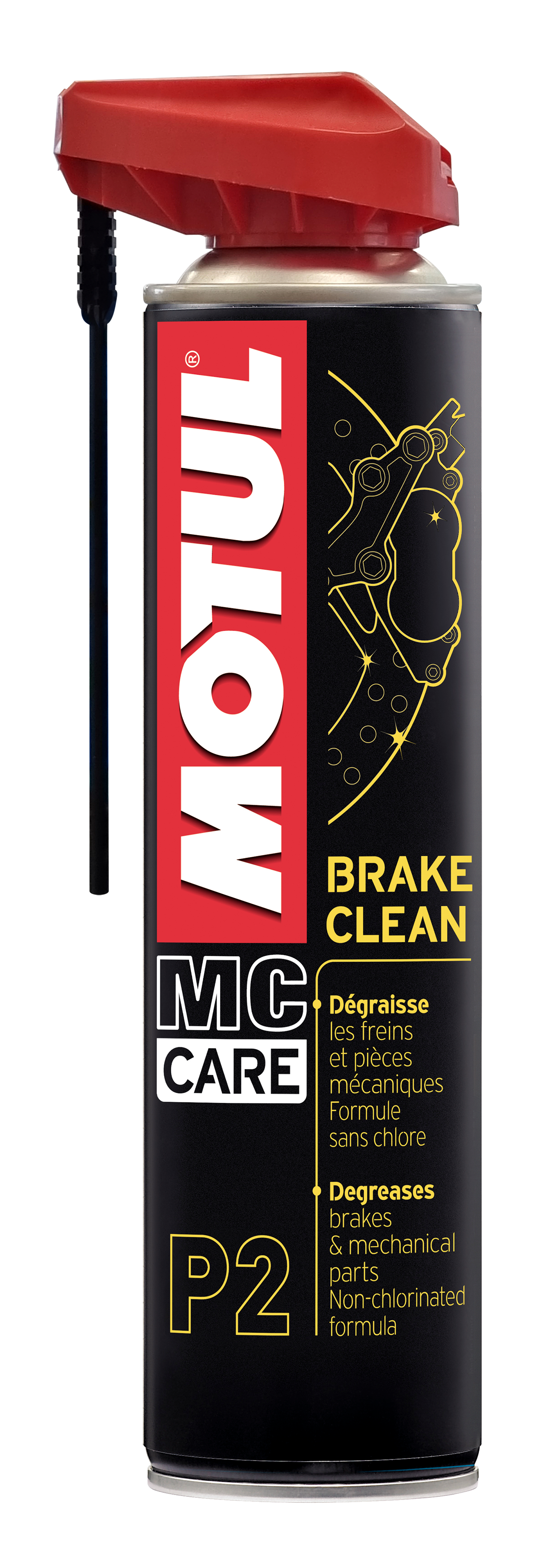 Motul P2 Brake Clean 400ml Aerosol Degreaser