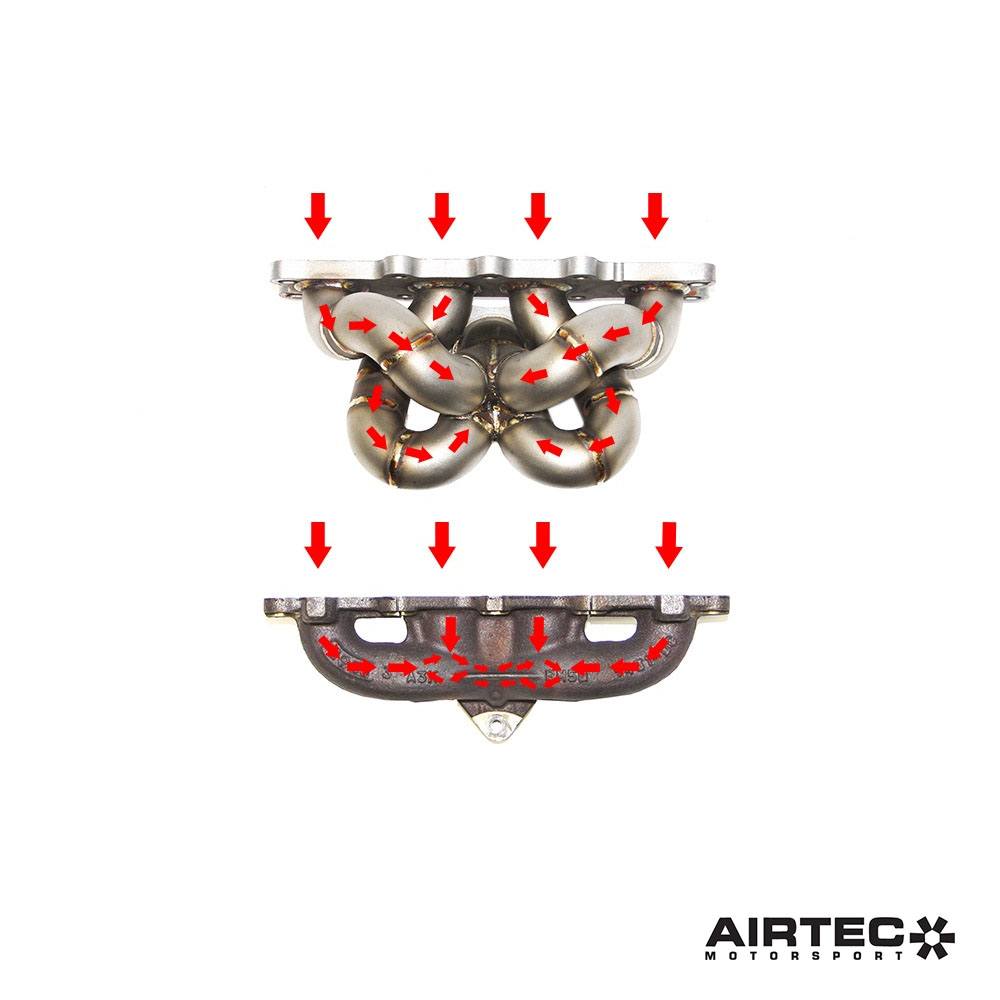 AIRTEC Motorsport Tubular Exhaust Manifold for Fiesta ST180 Image 4