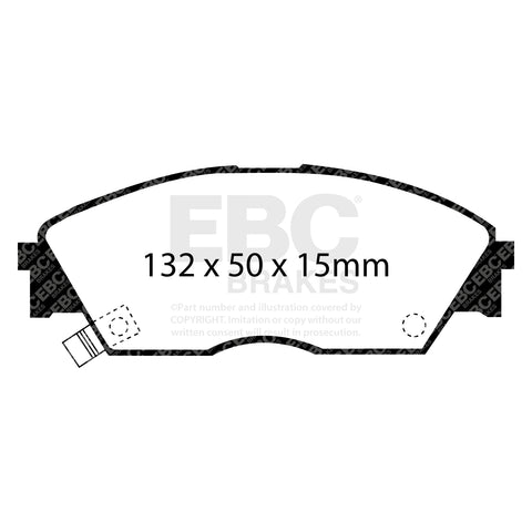 EBC Brakes Pad  and  Disc Kit (PD01KF679) Image 1