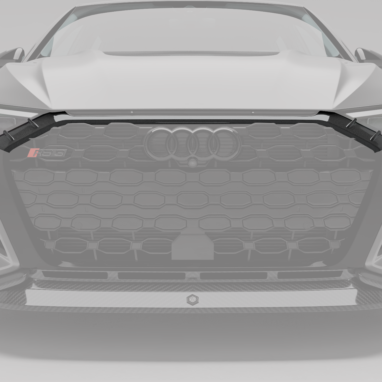 Revozport Carbon Fibre Front Grille for Audi RS3 8Y Sportback