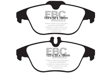 EBC Brakes Pad and Disc Full vehicle Kit (PD40K1175)