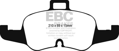 EBC Brakes Pad and Disc Kit (PD12KF368) Image 2
