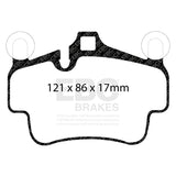 EBC Orangestuff 9000 Series Race Brake Pad Set (DP92029) Image 4