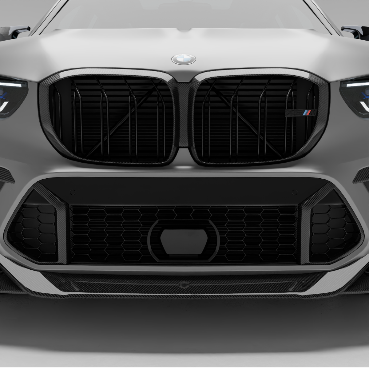 Revozport BMW X5M F95 PRE LCI Carbon Fiber Front Grill