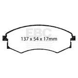 EBC Brakes Pad and Disc Kit (PDKF920) Image 4