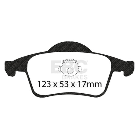 EBC Brakes Pad and Disc Kit (PDKR921) Image 1