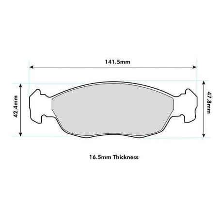 PBS Citroen SAXO Front Pads VTR VTS 1339 - FD Racing