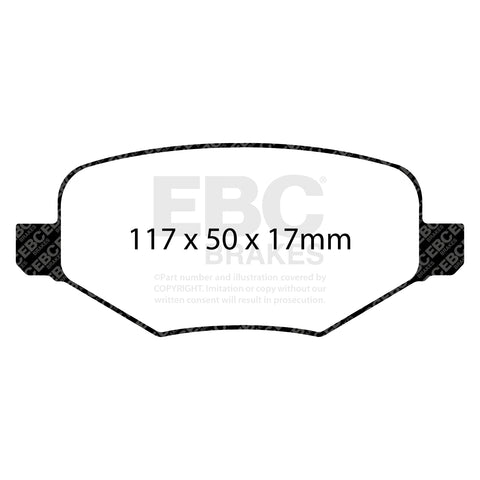 EBC Brakes Pad and Disc Kit (PDKR979) Image 4