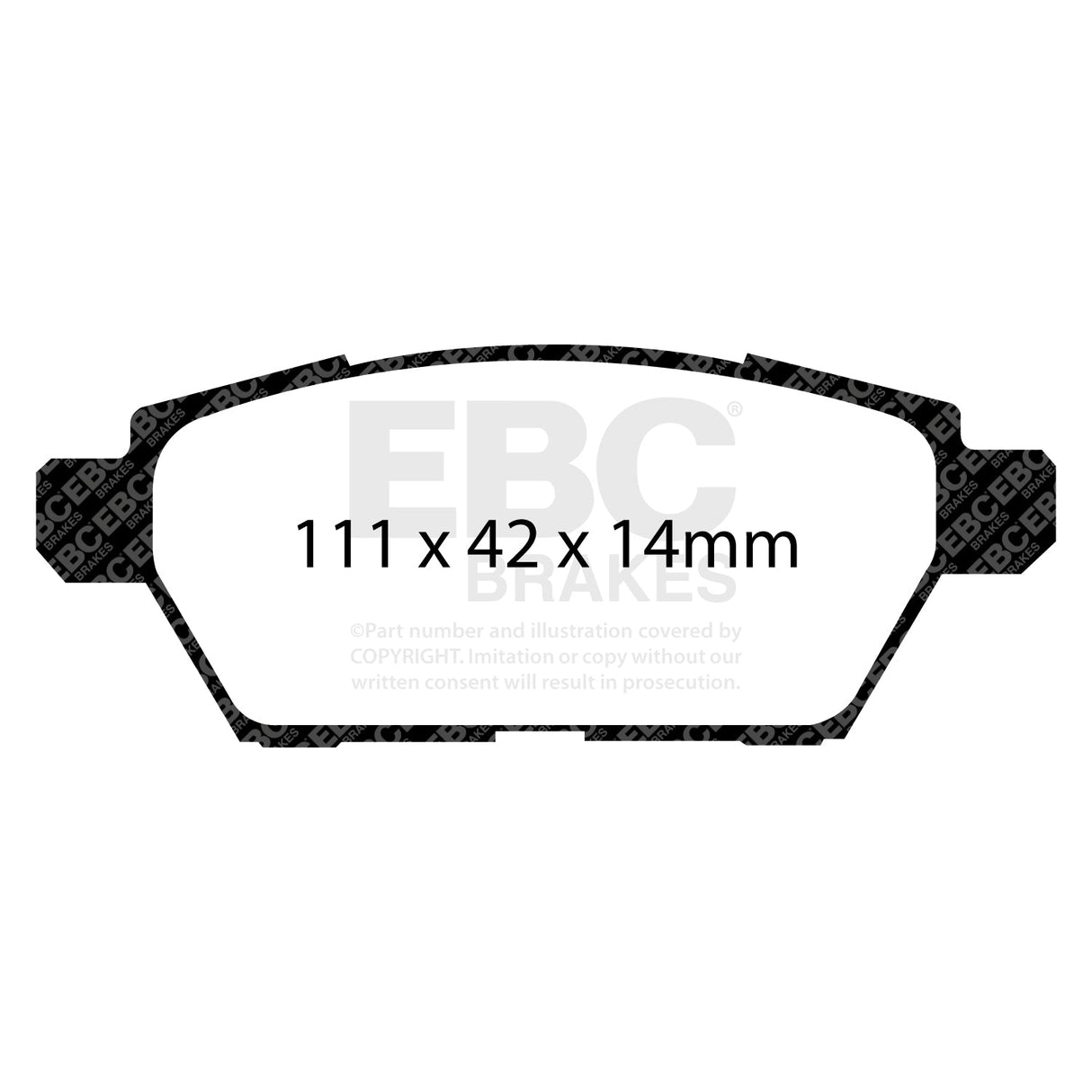 EBC Brakes Pad and Disc Kit (PDKR539) Image 4