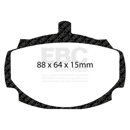EBC Brakes Pad and Disc Kit (PDKF1743)