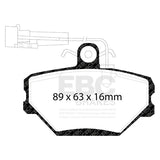 EBC Brakes Pad and Disc Kit (PDKF814) Image 4