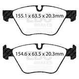 EBC Brakes Pad  and  Disc Kit (PD01KF207) Image 4