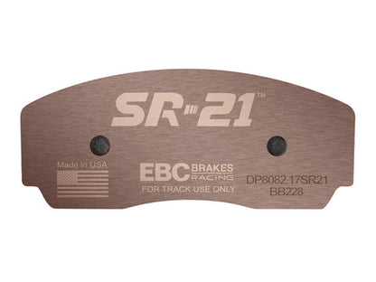 EBC SR21 Racing Brake Pads - (DP8002.17SR21) Front Image 4