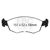 EBC Brakes Pad and Disc Kit (PDKF699) Image 3