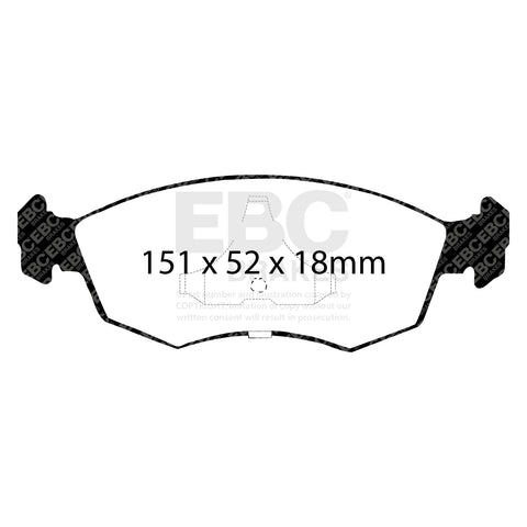 EBC Brakes Pad  and  Disc Kit (PD01KF530)