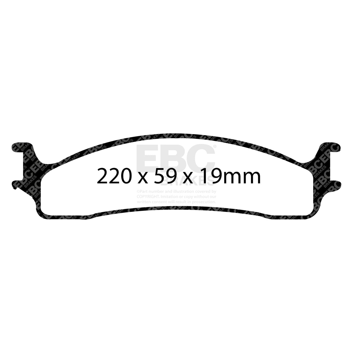 EBC Brakes Pad and Disc Kit (PD11KF613)
