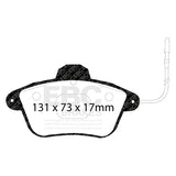 EBC Brakes Pad and Disc Kit (PDKF503) Image 1