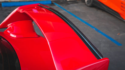 APR Carbon Fibre Gurney Flap for Subaru WRX STI Factory Wing 2015-2021 - image 2