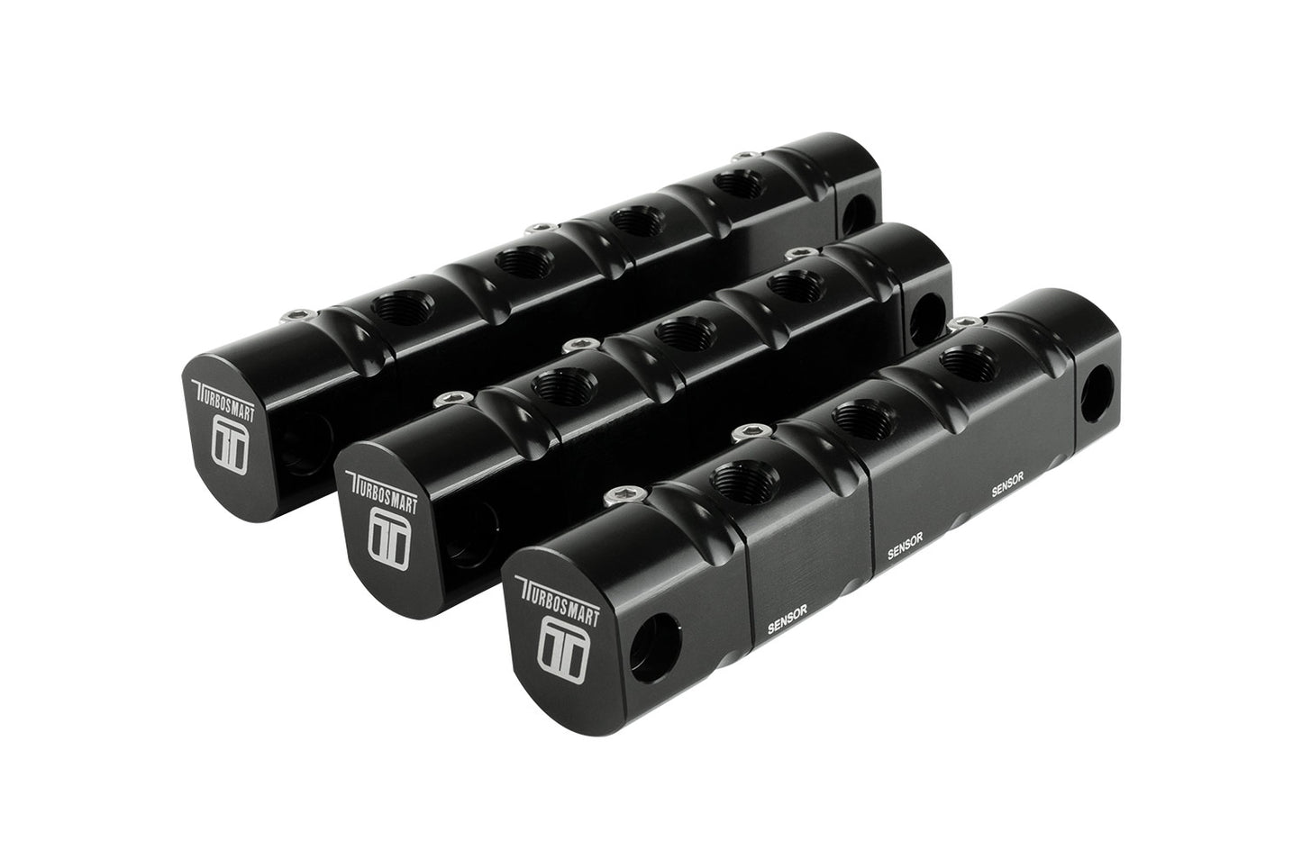 Turbosmart Turbosmart Modular Combo Block (4 Port & 2 Channel) 1/8NPT – Image 3