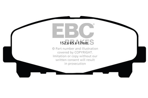EBC Brakes Pad and Disc Kit (PD11KF822) Image 1