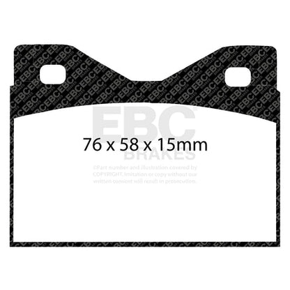 EBC Brakes Pad and Disc Kit (PDKF216) Image 4