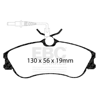 EBC Brakes Pad  and  Disc Kit (PD01KF362)