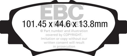 EBC Brakes Pad  and  Disc Kit (PD01KR459) Image 4